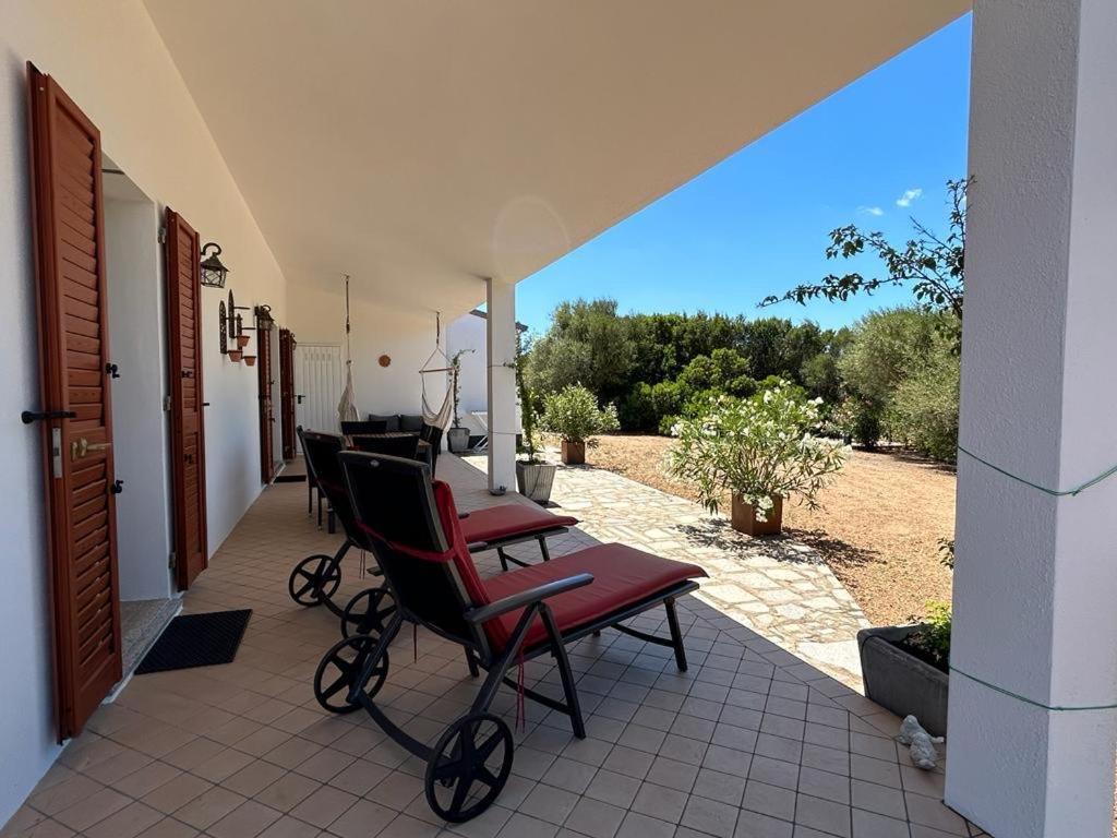 La Piana Holiday House Bassacutena Buitenkant foto